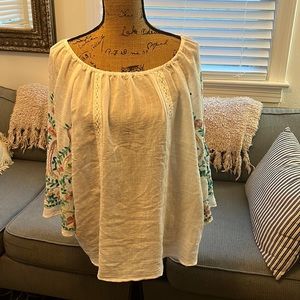 NEW DIRECTIONS Womens blouse size L